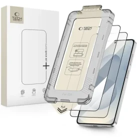 Tech-Protect Quick Set+ pre Samsung Galaxy S26 čierne / Ochranné tvrdené sklo / 2 ks