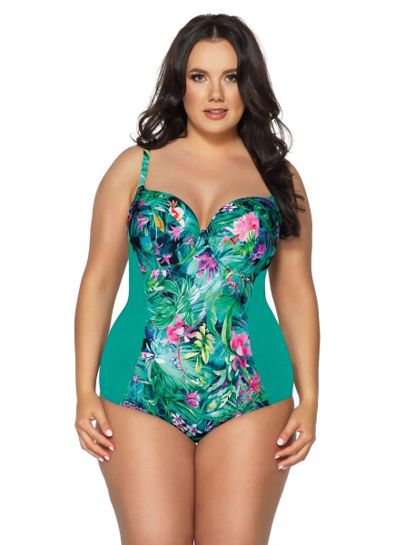 Jednodielne plavky SKJ-52 zelené - Ava 85F