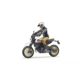 Bruder 63051 Ducati Scrambler Desert Sled s figúrkou motorkára