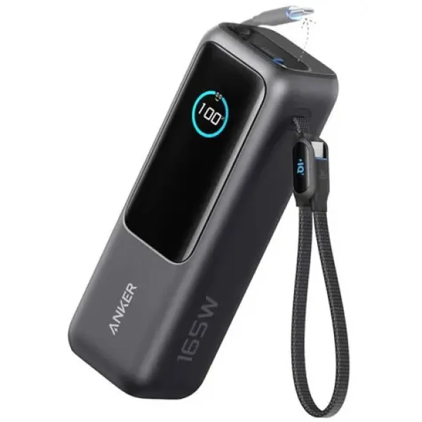 Anker 25000mAh Powerbanka sivá / 165W / 2x kábel USB-C (A1695H11)