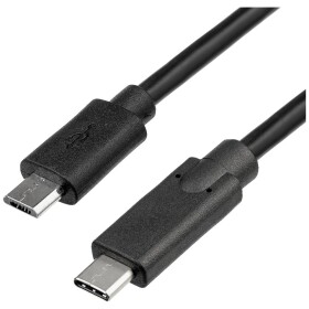 Akyga USB kábel USB Micro-B zástrčka, USB-C ® zástrčka 1.00 m čierna AK-USB-16; AK-USB-16 - Akyga AK-USB-16 micro USB B (m) / USB typ C (m) ver. 2.0, 1m