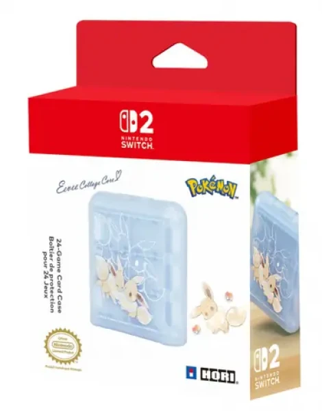 HORI Card Case 24 Eevee / Puzdro na herné karty / Nintendo Switch 2 a Switch / 24 kariet