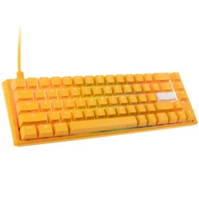 Ducky One 3 Yellow Cherry MX-Black žltá / herná klávesnica / podsvietená / mechanická / drôtová USB-C / US (DKON2167ST-AUSPDYDYYYC1)