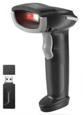 Inateck Hyper 260 šedá / Snímač 2D čiarových kódov / Bezdrôtový / BT / Kit (N6064)
