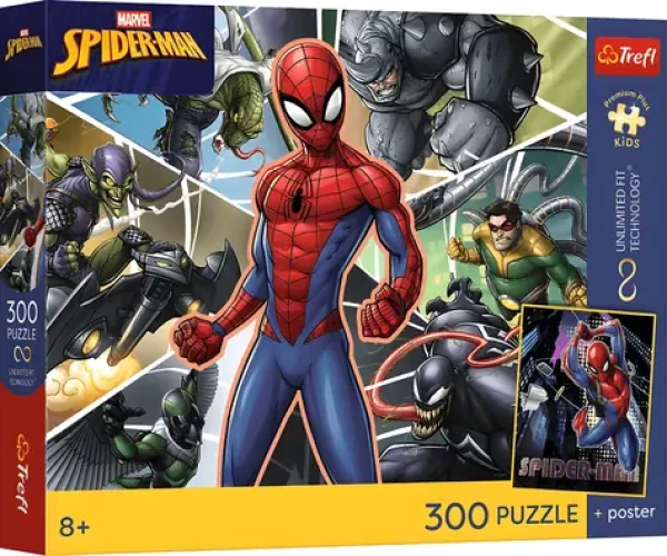Trefl Puzzle Premium PLUS Kids Spiderman: Skrytý hrdina