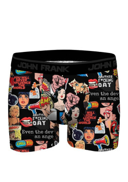 Pánske boxerky John Frank JFBD370 M Dle obrázku