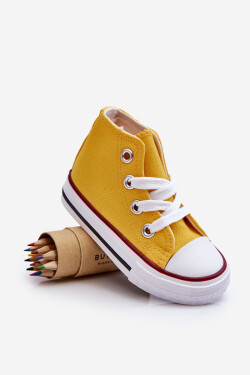 Detské vysoké tenisky Yellow Filemon 32