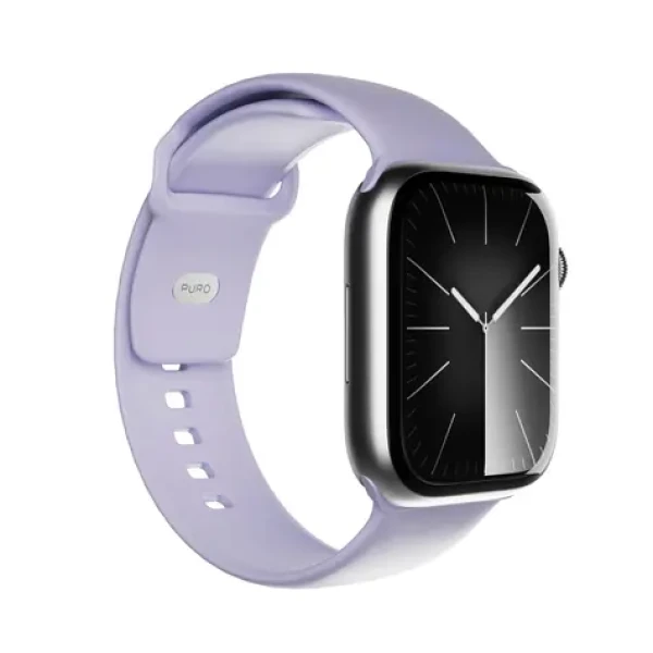 Puro ICON fialová 38/40/41/42mm / Silikónový remienok / pre Apple Watch