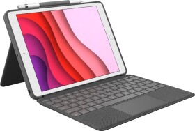 Logitech Combo Touch Tastatur ochranný kryt s klávesnicí DE pro Apple iPad 7. 8. 9. generace race iPad Air 3. generace 920-009624