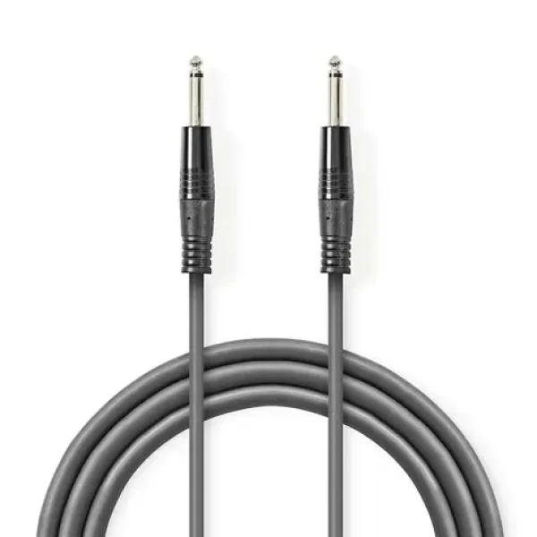 Nedis Mono audio kábel jack 6.35 mm (M) - jack 6.35 mm (M) 3.00 m (COTH23050GY30)