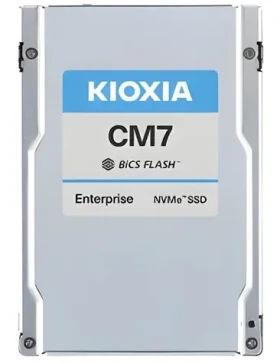 KIOXIA CM7- R 1.92 TB / SSD / U.3 / PCIe 5.0 x4 / TLC / R: 14000MBs / W: 3500MBs / MTBF 2.5mh / 5y (KCMYXRUG1T92)