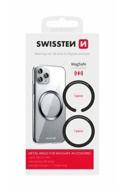 SWISSTEN Set kovový podložiek / pre MagSafe púzdra (88801408)