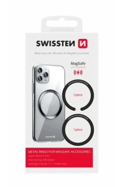 Swissten Set kovových podložiek / pre MagSafe púzdra (88801408)