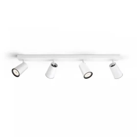 Philips Paisley biela / Bodové svietidlo / 4X GU10 / 5,5 W / bez zdroja / IP20 (SKL000324232)