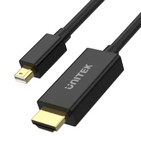 Unitek V1152A / Redukcia / mini DisplayPort - HDMI / 4K 30Hz / 2 m (V1152A)