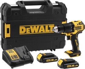 DeWalt DCD709S2T / Aku príklepová vŕtačka / 18V XR / 2x 1.5 Ah / 65 Nm / nabíjačka / kufor (DCD709S2T)