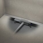 SET Sprchový žlab Kaldewei Flowline Zero 90 cm nerez nerezová ocel a odtoková souprava FlowDrain Regular 940000010930+687744800000 KALDEWEISET9