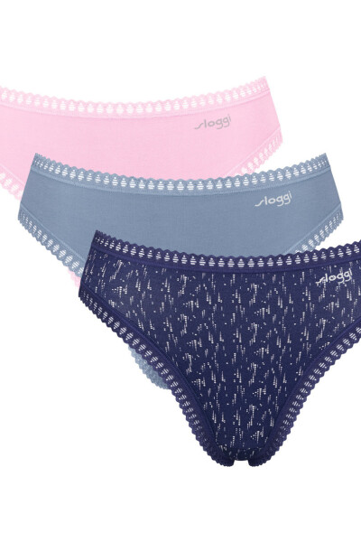 SLOGGI GO CRUSH NOHAVIČKY S VYSOKOU NOHOU C3PACK V004 směs barev L