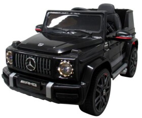 Mamido Elektrické autíčko Mercedes G63 s čiernym EVA penovým kolesom a mäkkou sedačkou, licencované