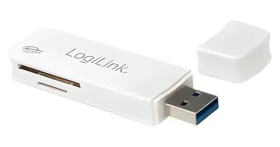 LogiLink CR0034A biela / Čítačka pamäťových kariet / USB 3.0 / SD/SDHC/SDXC/microSD (CR0034A)