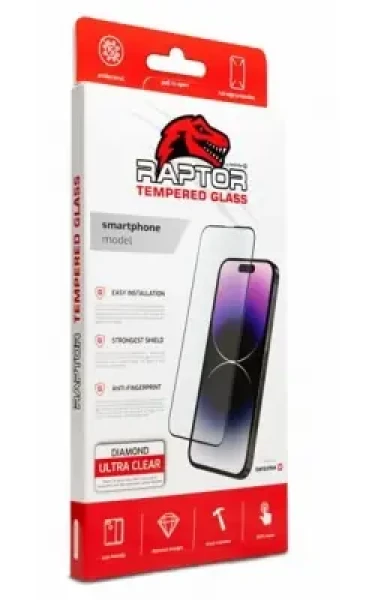 Swissten RAPTOR DIAMOND ULTRA CLEAR 3D Temperované sklo pre Oukitel WP38 čierna (84501858)