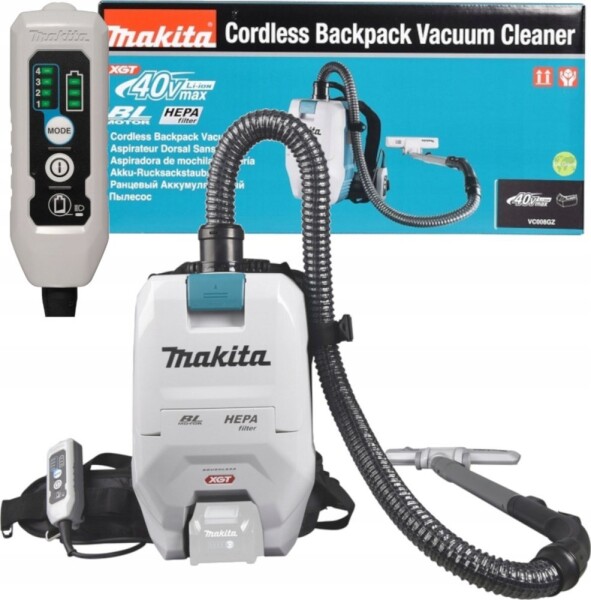 Makita ODKURZACZ akumulátorOWY PLECAKOWY 2 L 40V XGT 0*AH