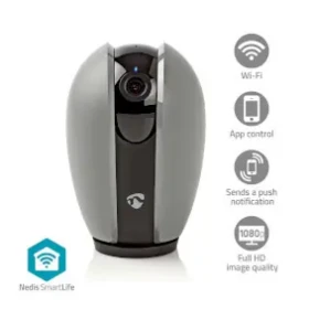 Nedis WIFICI21CGY / Vnútorná kamera / Wi-Fi / SmartLife / Full HD 1080p / Náklon / microSD (WIFICI21CGY)