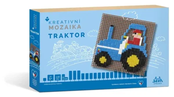 SEVA Kreatívna mozaika Traktor