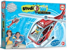 Educa Studio 3D model Záchranársky vrtuľník