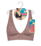 Dámská podprsenka Zero Feel Lace 2.0 Top model 17093251 CACAO Sloggi