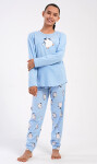 Detské pyžamo dlhé Penguin světle modrá 11 - 12
