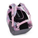 Školský batoh Bagmaster Porto 24 B Grey/Pink/Blue
