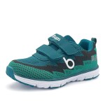 Chlapčenské ľahké športové tenisky BUGGA HONE Blue/Brown/Green - 29