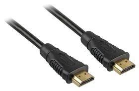 Sharkoon HDMI čierna / Kábel / HDMI - HDMI / 4K / Ethernet / 5 m (4044951008995)