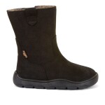 Dievčenské zimné barefoot čižmy ZERU TEX BOOT Black G3160257-1 - 30