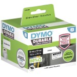 DYMO 2112289 etikety v roli 57 x 32 mm polypropylénová fólia biela 800 ks trvalé univerzálne etikety, adresná nálepky; 2112289