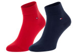 Ponožky Tommy Hilfiger 2Pack 342025001 Red/Navy Blue