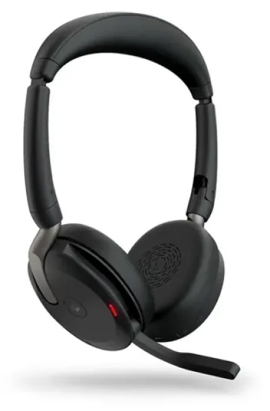 JABRA Evolve2 65 Flex čierna / Slúchadlá / mikrofón / ANC / Bluetooth 5.2 / USB-C / MS Stereo (26699-999-889)