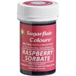 Gélová farba raspberry sorbate 25 g - Sugarflair - Sugarflair