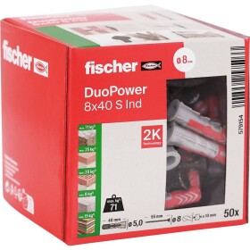 Fischer univerzálna hmoždinka 40 mm 579154 50 ks; 579154