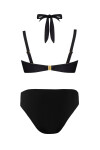Dámske dvojdielne plavky Athens 3 S939AH3 Black - Self 46D