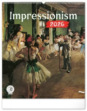 NOTIQUE Nástenný kalendár Impresionizmus 2026 / 48 x 56 cm (PGN-35187-L)