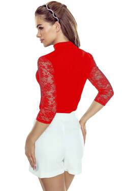 Dámska blúzka Rafia červená plus - ELDAR Červená 3XL
