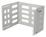 Lanberg Skladací nástenný držiak 19" 8U sivý / Nástenný držiak / 19" / 8U / hĺbka 240-400 mm / nosnosť 12 kg (FB01-5408-10S)