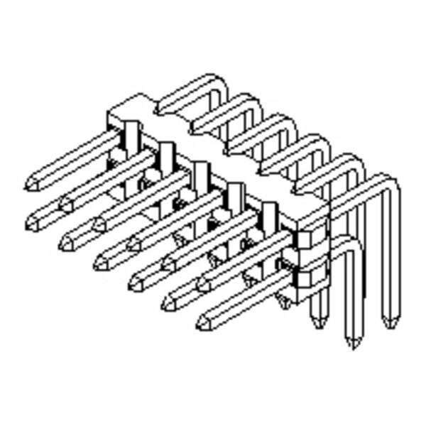 Molex vstavaná pinová lišta (štandardná) 10883301 1 ks Tube; 10883301