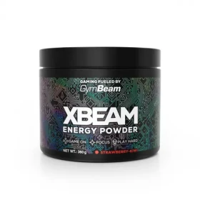 XBEAM Energy Powder - GymBeam (jahoda kivi, 360 g) (69022-2-360g-strawberrykiwi)