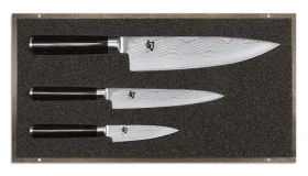 KAI Shun Classic / Sada nožov / 3 ks / 9 + 15 + 20 cm / VG-MAX oceľ (DMS-300)