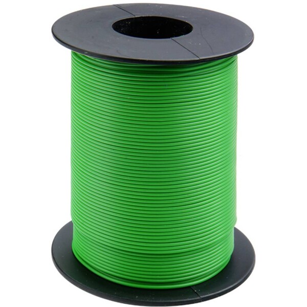 Donau Elektronik 125-S50-4 opletenie / lanko 1 x 0.25 mm² zelená 50 m; 125-S50-4
