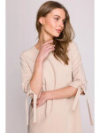 Dámske šaty S393 béžová - Stylove L