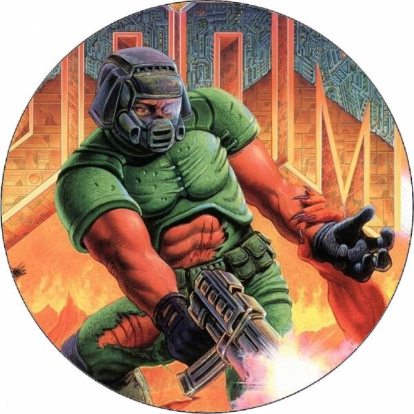 Jedlý papier Doom strelec 19,5 cm - Pictu Hap - Pictu Hap